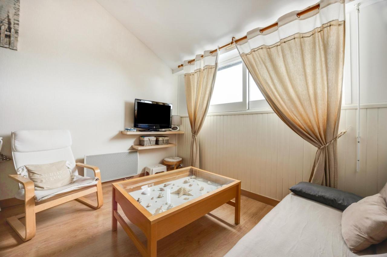 Aux Beaux Coquillages Apartment Courseulles-sur-Mer Luaran gambar